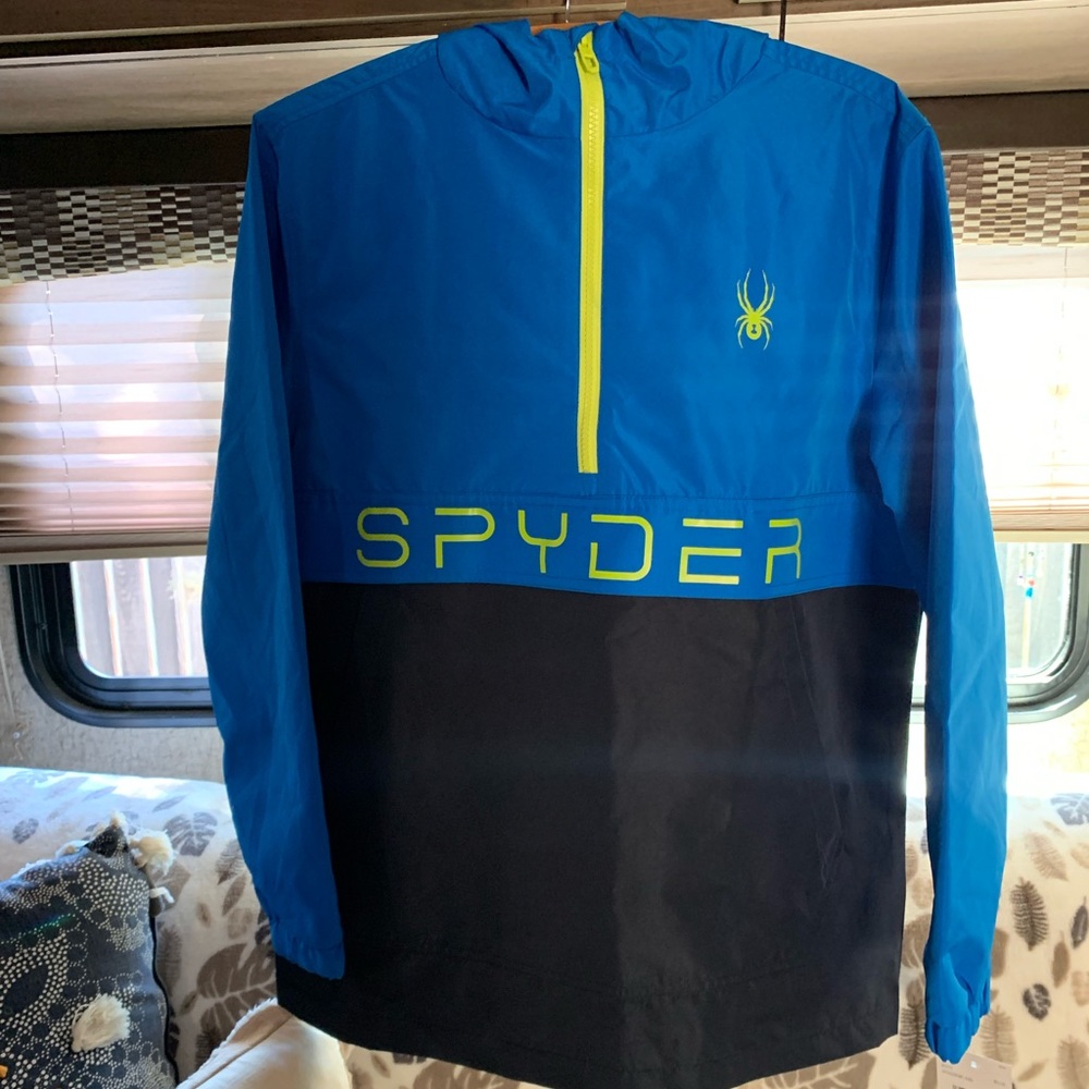 Blue boy rain coat